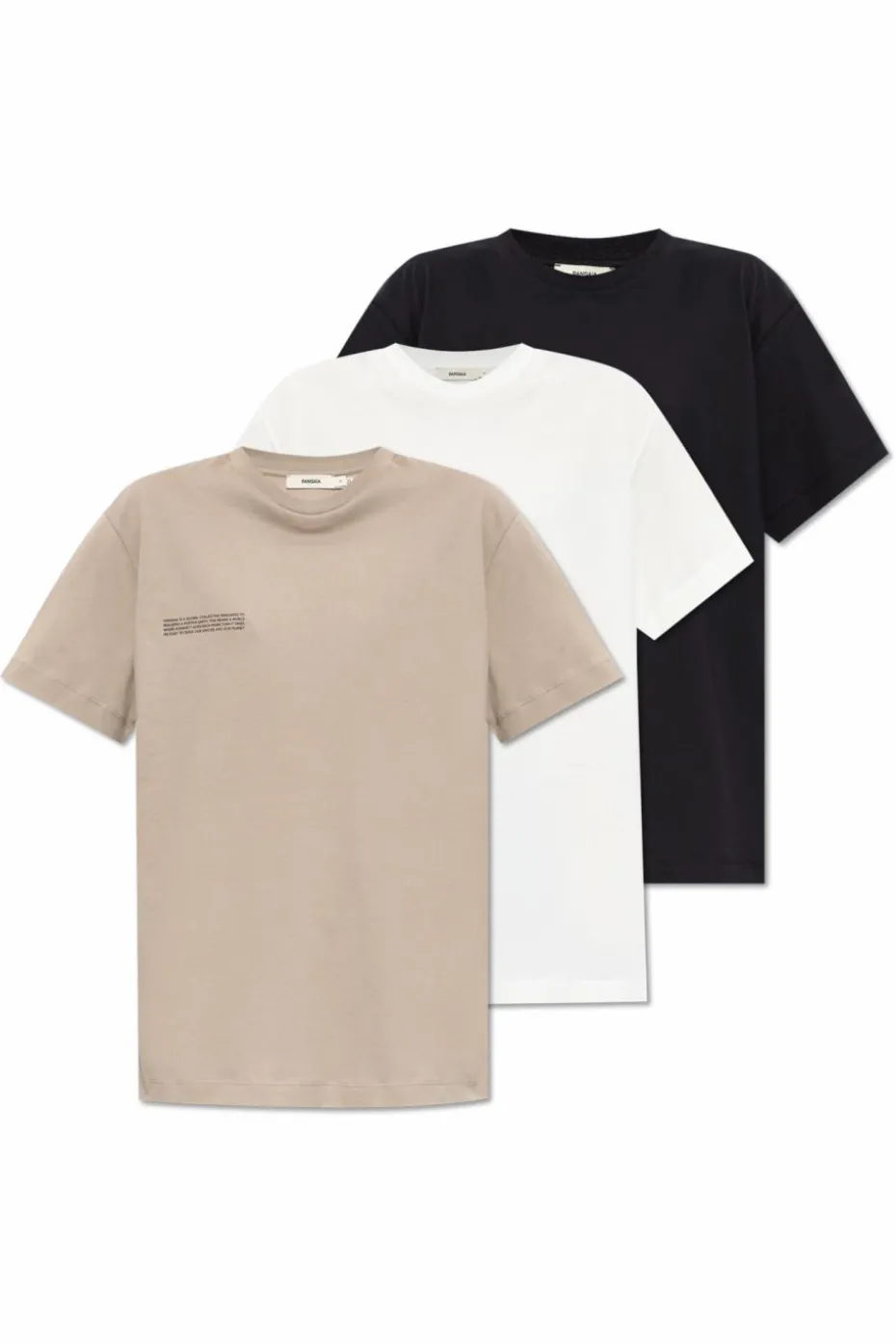 Pangaia MULTIKOLOR Trójpak t-shirtów