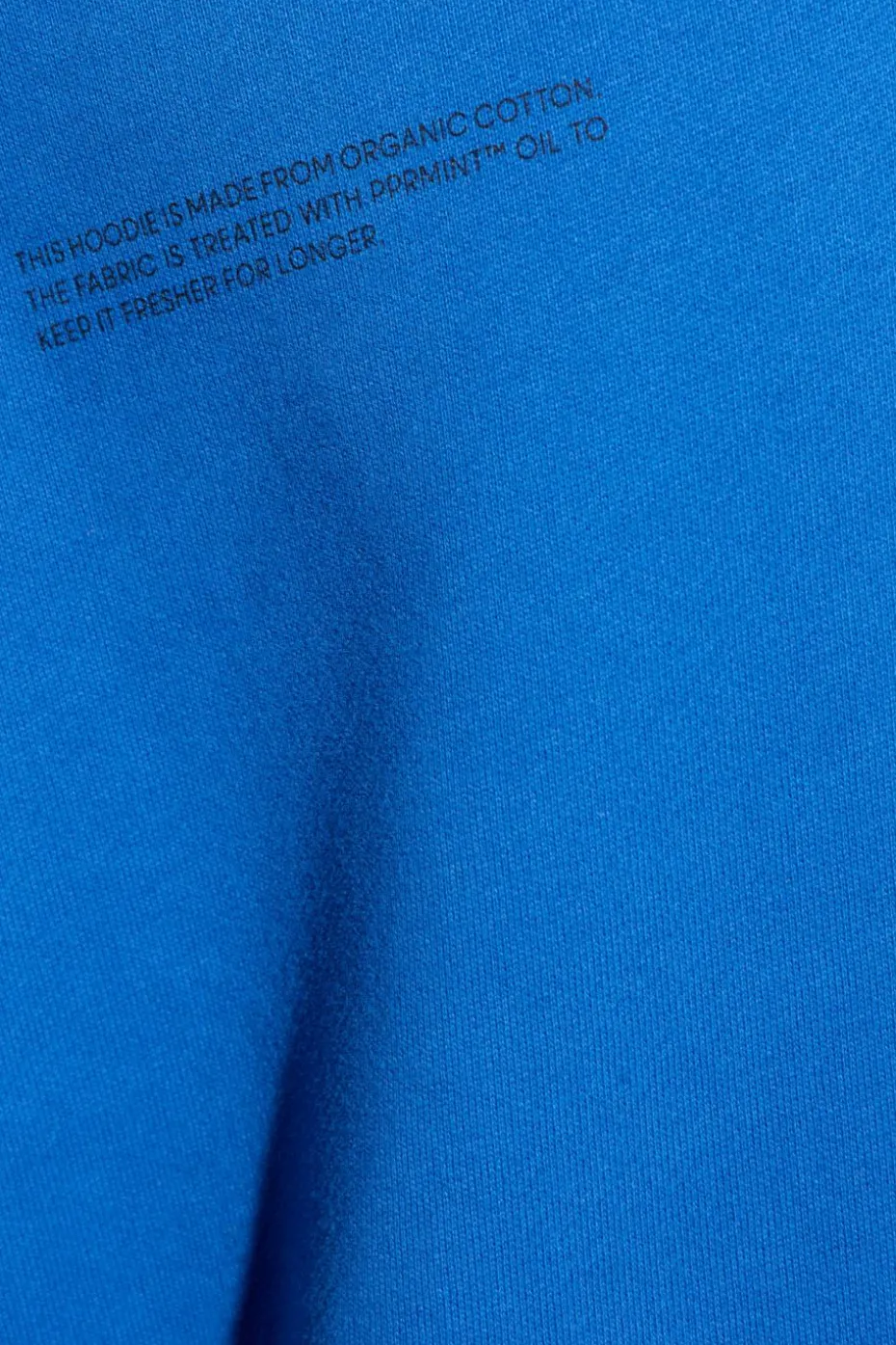 Pangaia NIEBIESKI Bluza z logo
