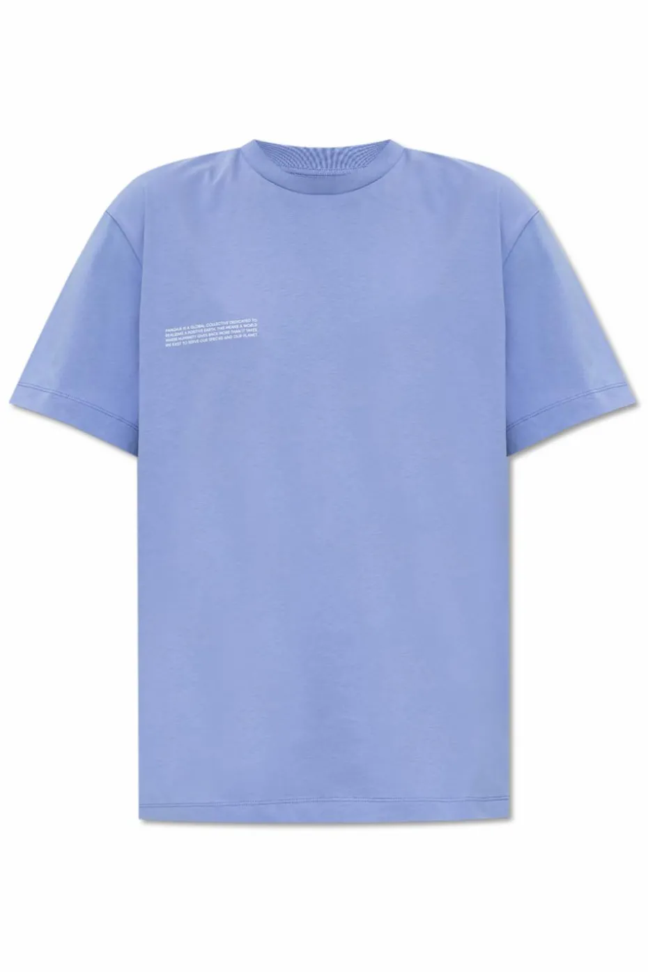 Pangaia NIEBIESKI T-shirt z logo