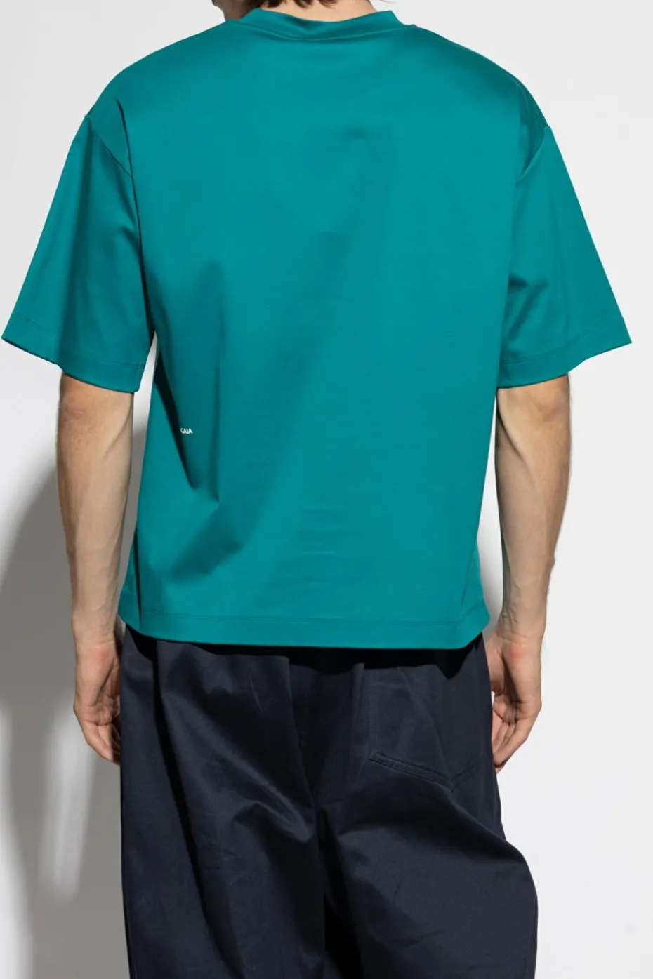 Pangaia ZIELONY T-shirt z nadrukiem