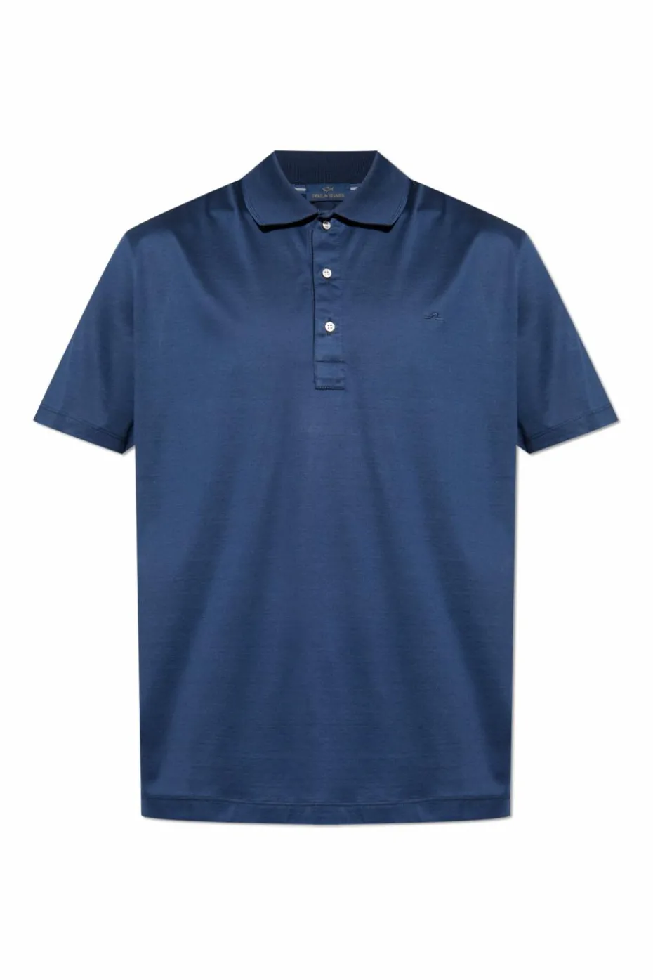 Paul & Shark GRANATOWY Polo z wyszytym logo