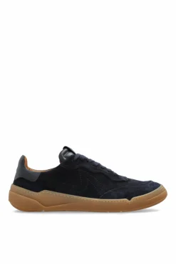 Paul & Shark GRANATOWY Zamszowe buty sportowe