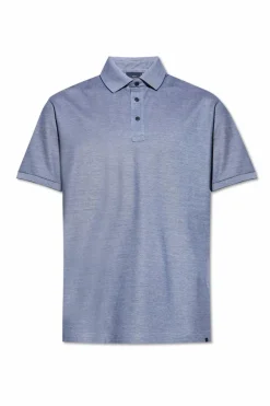 Paul & Shark NIEBIESKI Bawełniane polo