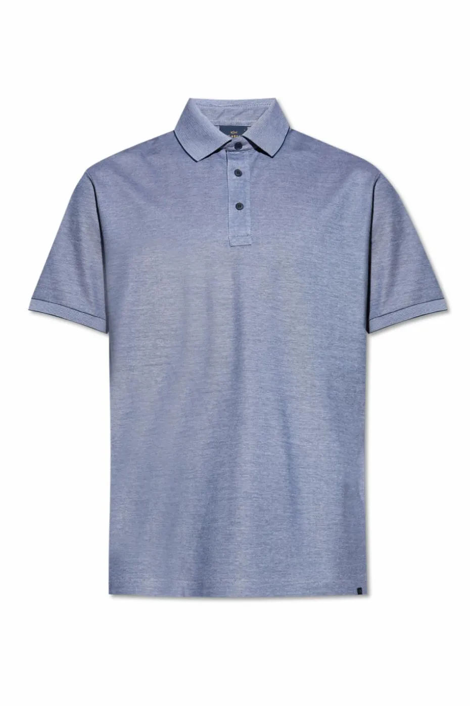 Paul & Shark NIEBIESKI Bawełniane polo