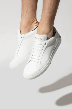 Paul Smith BIAŁY Buty sportowe z logo