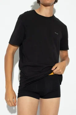 Paul Smith CZARNY Pięciopak t-shirtów z logo