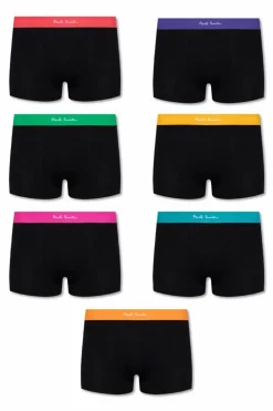 Paul Smith CZARNY Siedmiopak bokserek
