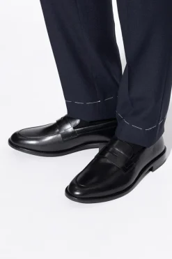 Paul Smith CZARNY Skórzane buty typu `loafers`