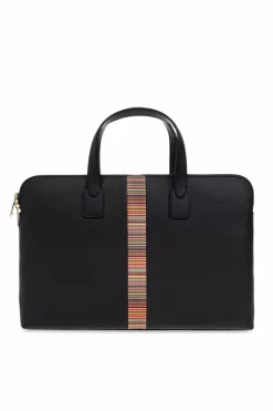 Paul Smith CZARNY Torba do ręki na dokumenty