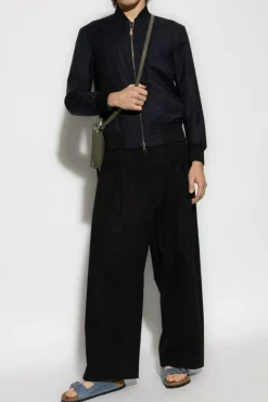 Paul Smith GRANATOWY Kurtka typu `bomber`