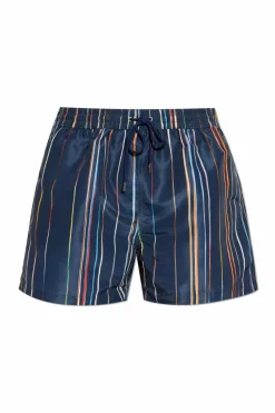 Paul Smith GRANATOWY Szorty kąpielowe
