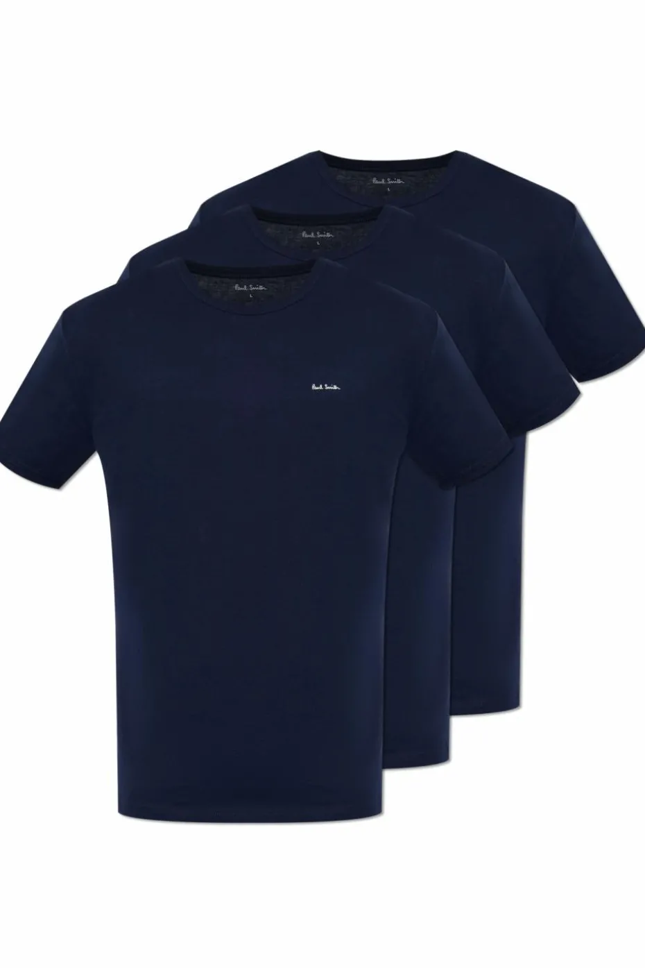 Paul Smith GRANATOWY Trójpak t-shirtów