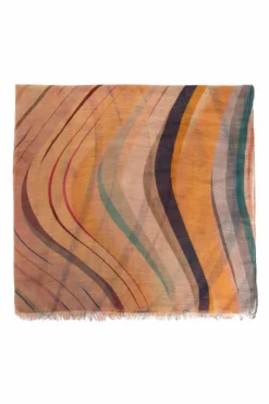 Paul Smith MULTIKOLOR Wzorzysty szal