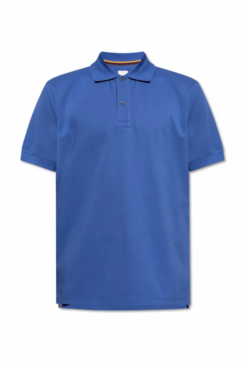 Paul Smith NIEBIESKI Bawełniane polo