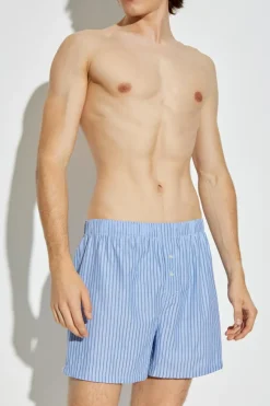 Paul Smith NIEBIESKI Bokserki ze wzorem w prążki