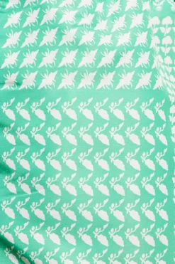 Paul Smith ZIELONY Szorty kąpielowe z nadrukiem