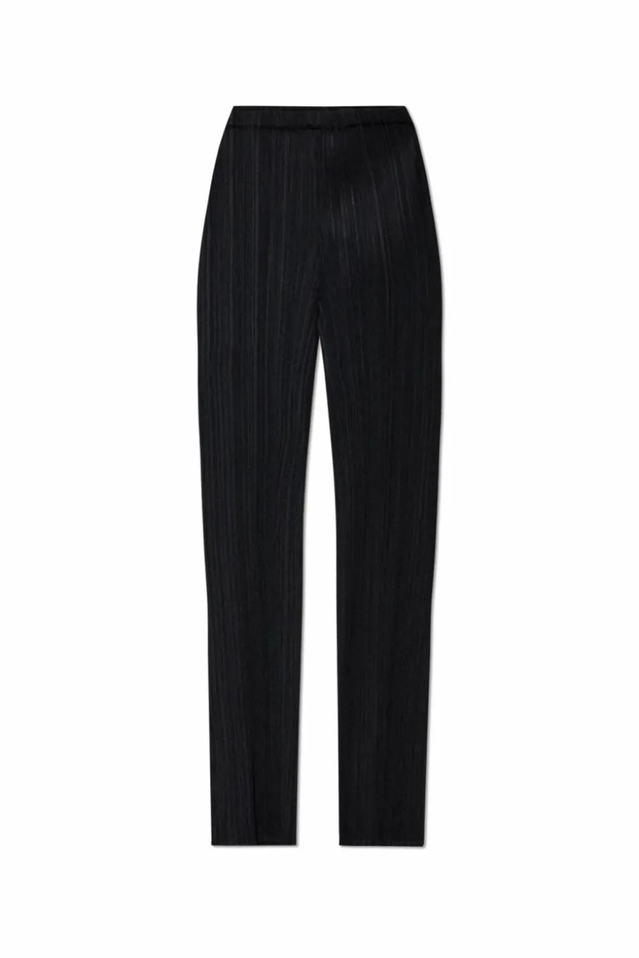 Pleats Please Issey Miyake CZARNY Plisowane spodnie