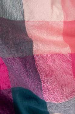 Pleats Please Issey Miyake MULTIKOLOR Plisowany szal