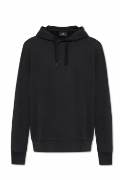 PS Paul Smith CZARNY Bluza z kapturem