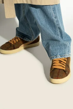 Puma BRĄZOWY Buty sportowe `Clyde Harris Tweed`