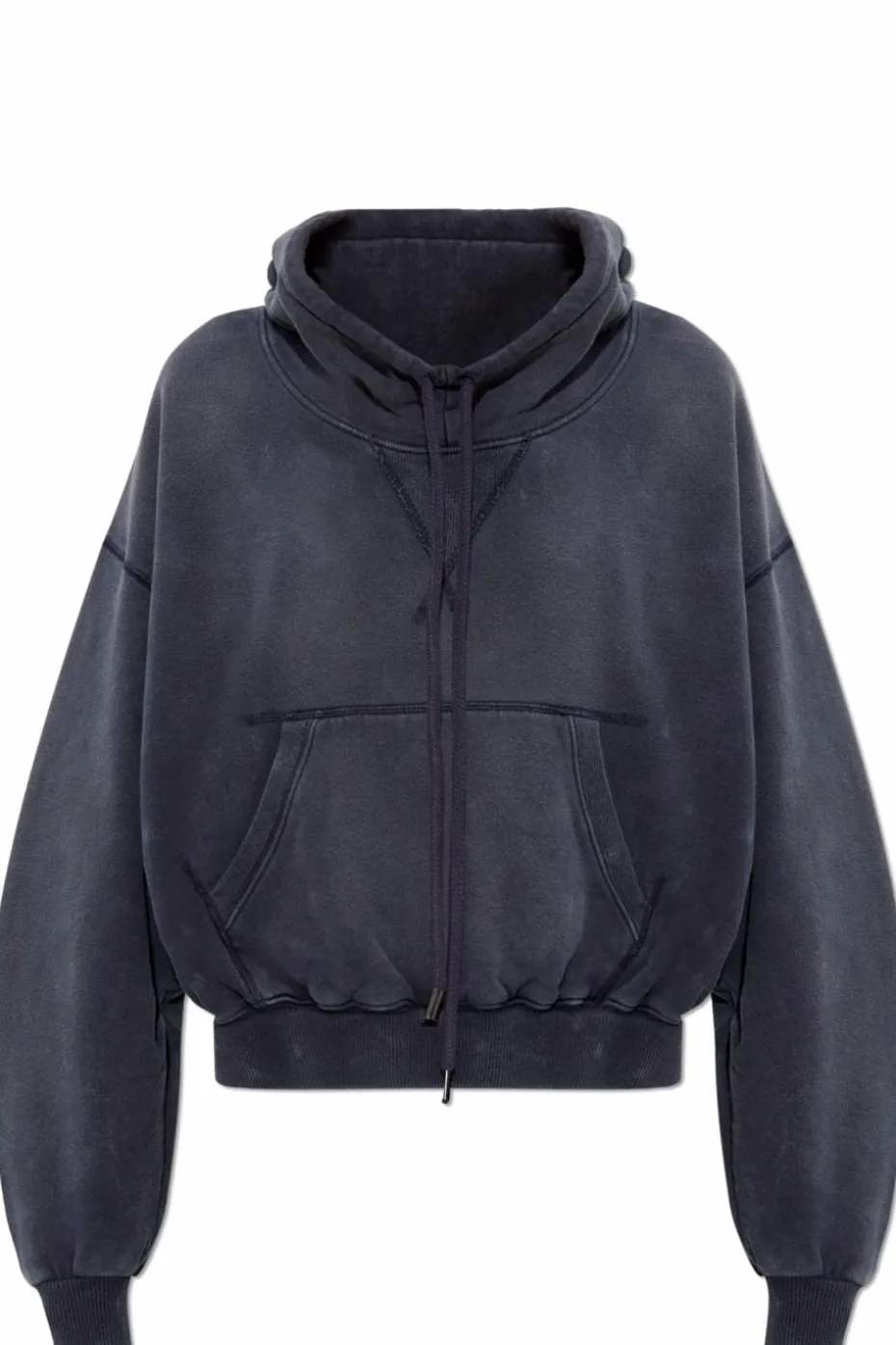 R13 SZARY Bluza z kapturem