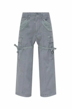 R13 SZARY Spodnie typu `cargo`