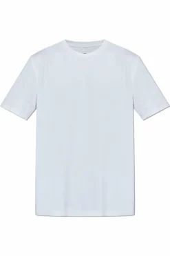Rag & Bone BIAŁY T-shirt z okrągłym dekoltem