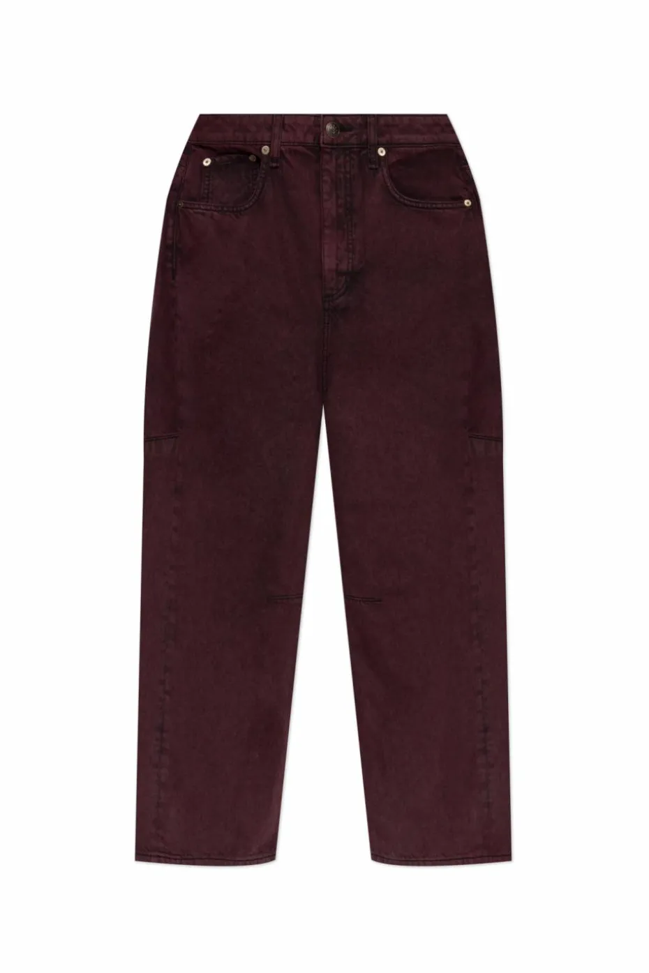 Rag & Bone BORDO Jeansy z wysokim stanem