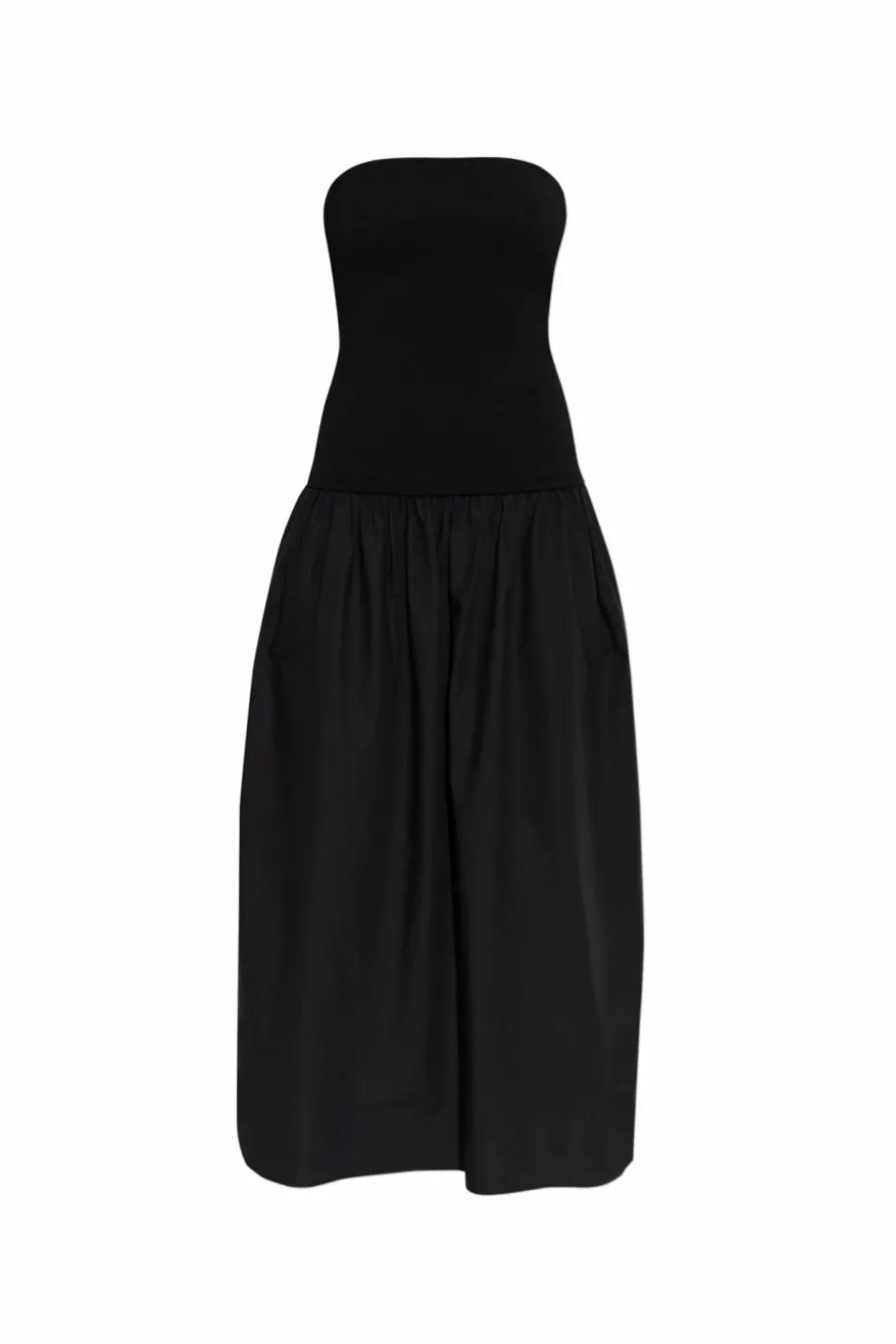 Rag & Bone CZARNY Sukienka z odkrytymi ramionami