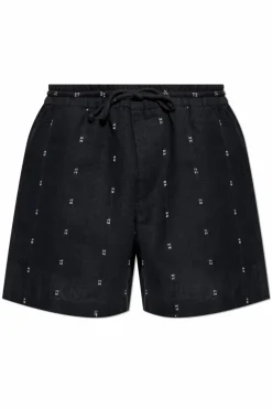 Rag & Bone CZARNY Szorty z kieszeniami
