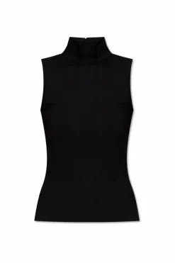Rag & Bone CZARNY Top `Irina`