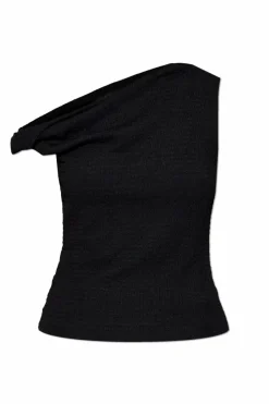 Rag & Bone CZARNY Top `Lou`