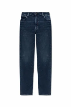 Rag & Bone GRANATOWY Jeansy `Fit 3`
