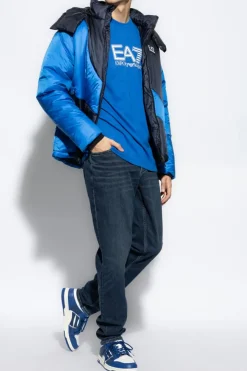 Rag & Bone GRANATOWY Jeansy `Fit 3`