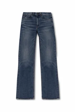 Rag & Bone GRANATOWY Jeany typu ‘slim’