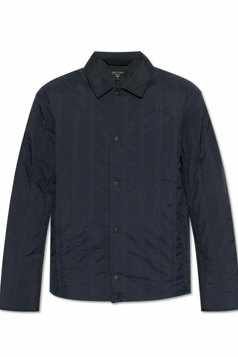 Rag & Bone GRANATOWY Kurtka `Maxwell`