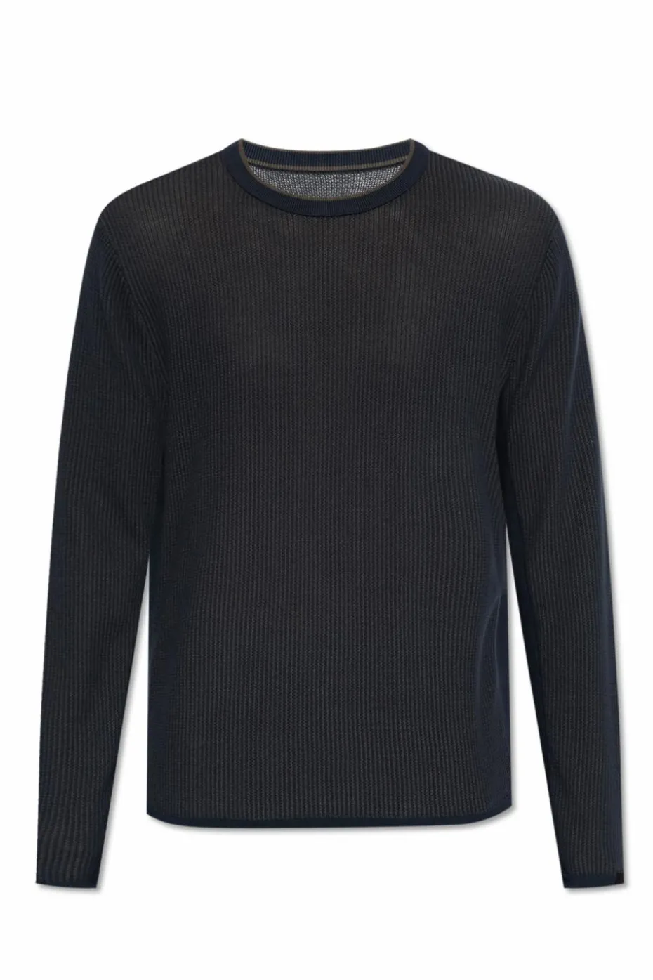 Rag & Bone GRANATOWY Sweter `Harvey`