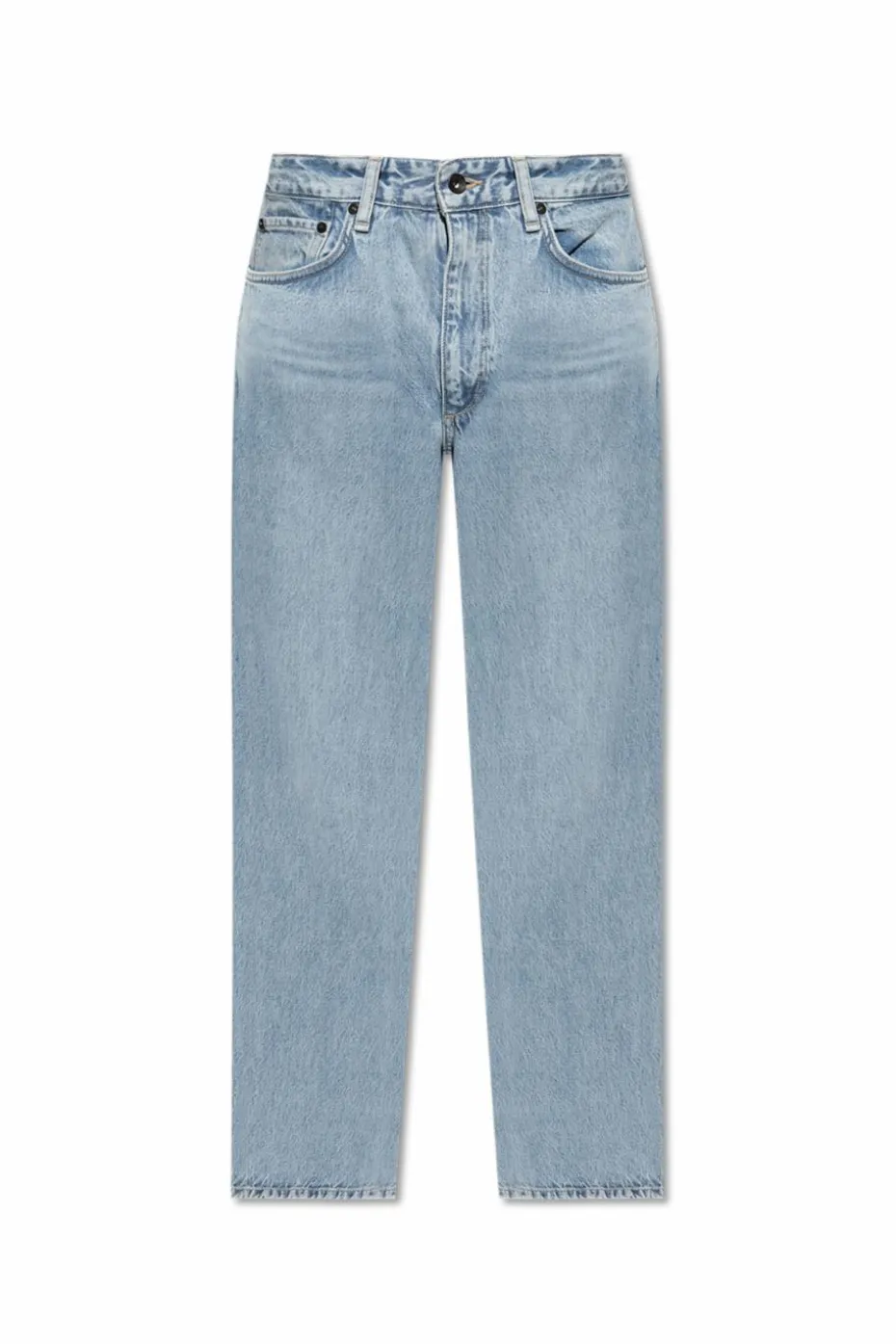 Rag & Bone jasnoniebieski Jeansy z nogawkami o prostym kroju