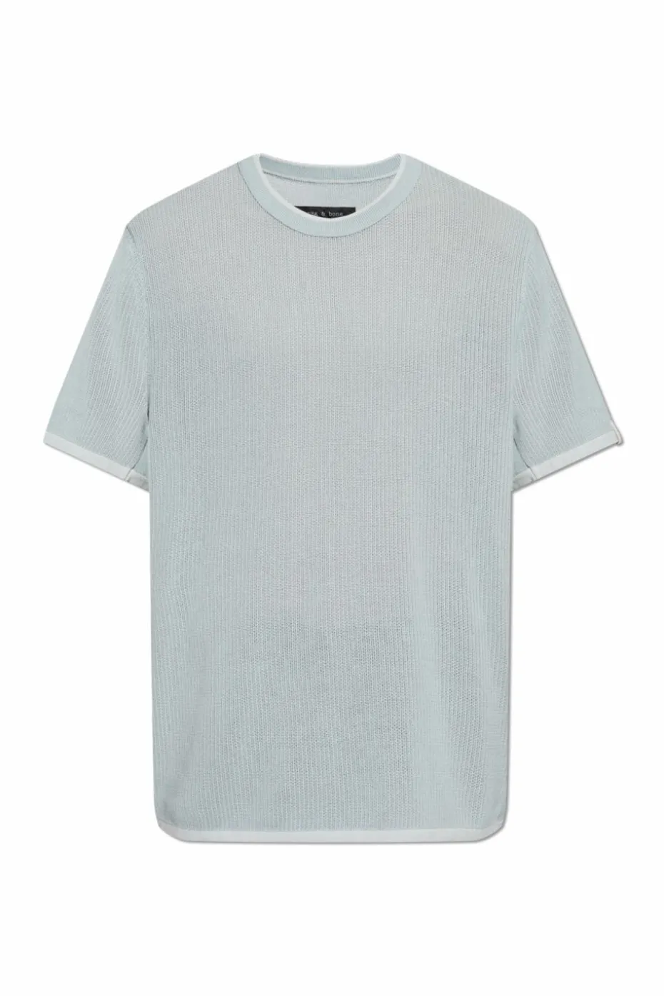 Rag & Bone jasnoniebieski T-shirt `Harvey`