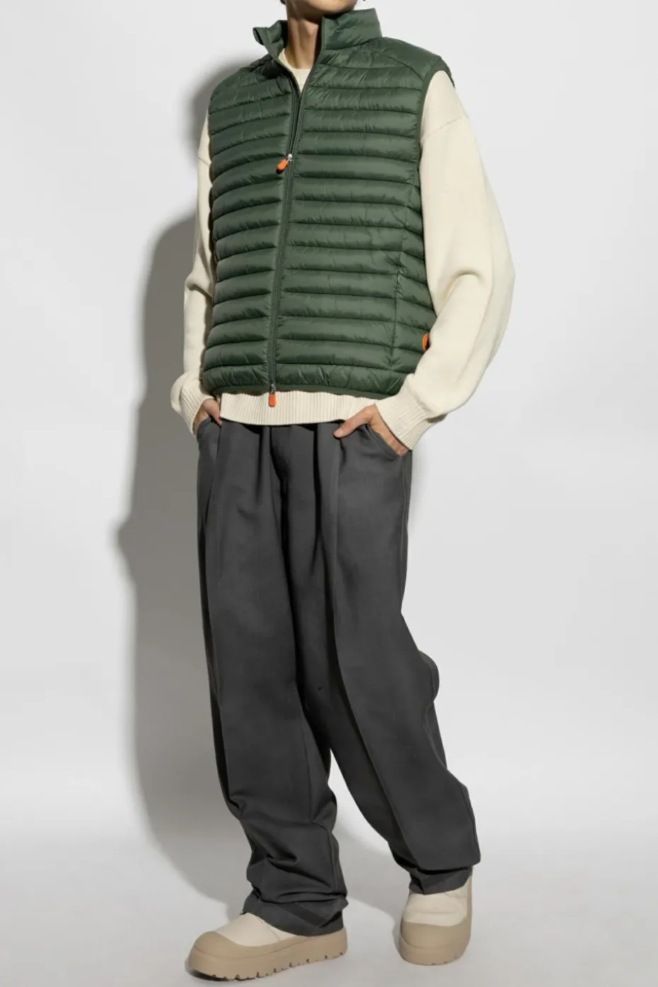 Rag & Bone kremowy Sweter `Clarkson`