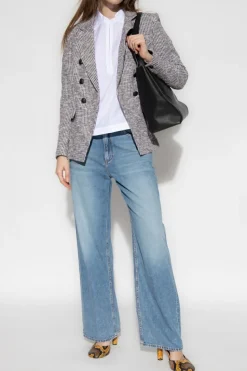 Rag & Bone NIEBIESKI Jeansy ‘Audrey’