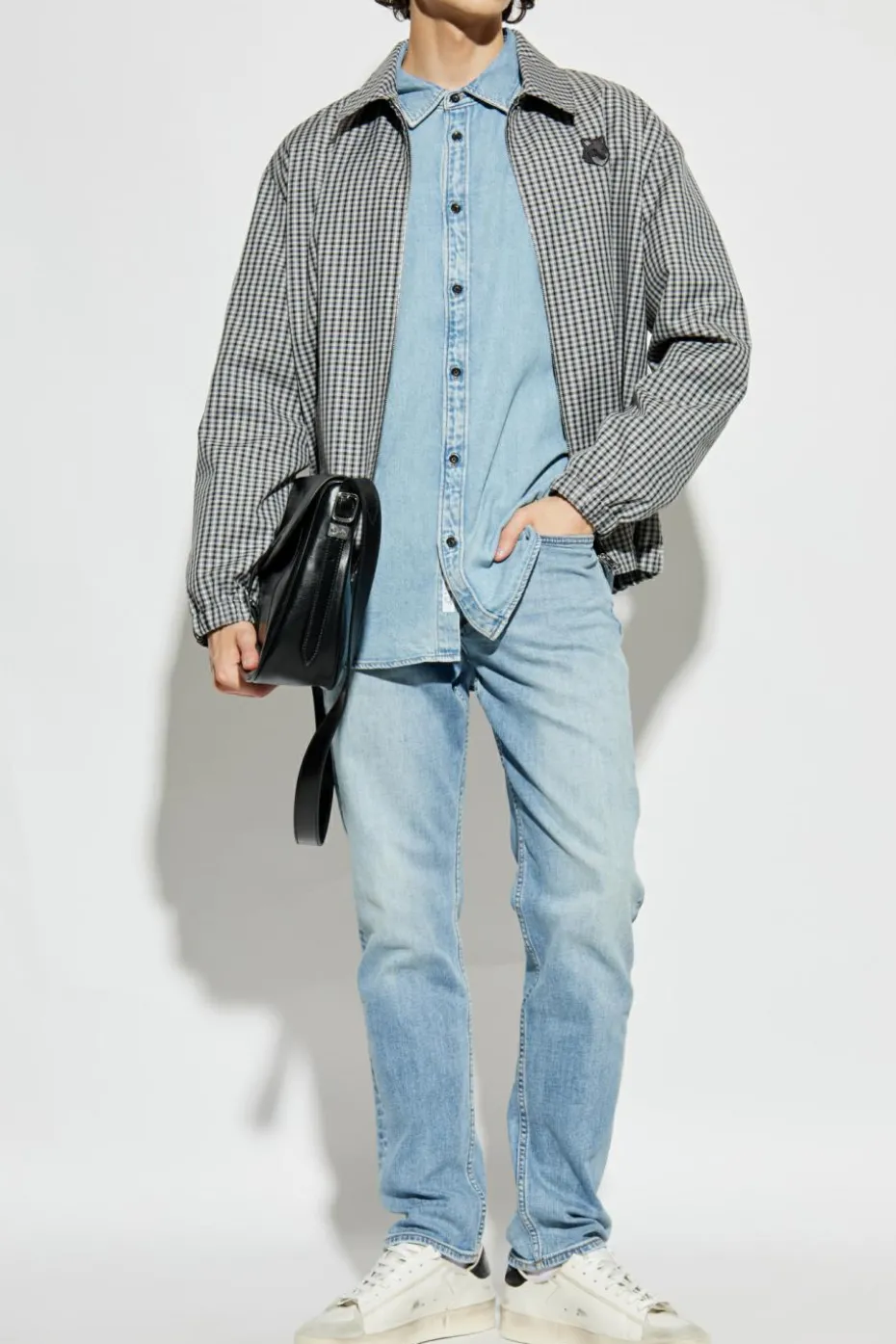 Rag & Bone NIEBIESKI Jeansowa koszula