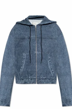Rag & Bone NIEBIESKI Jeansowa bluza `Miramar`