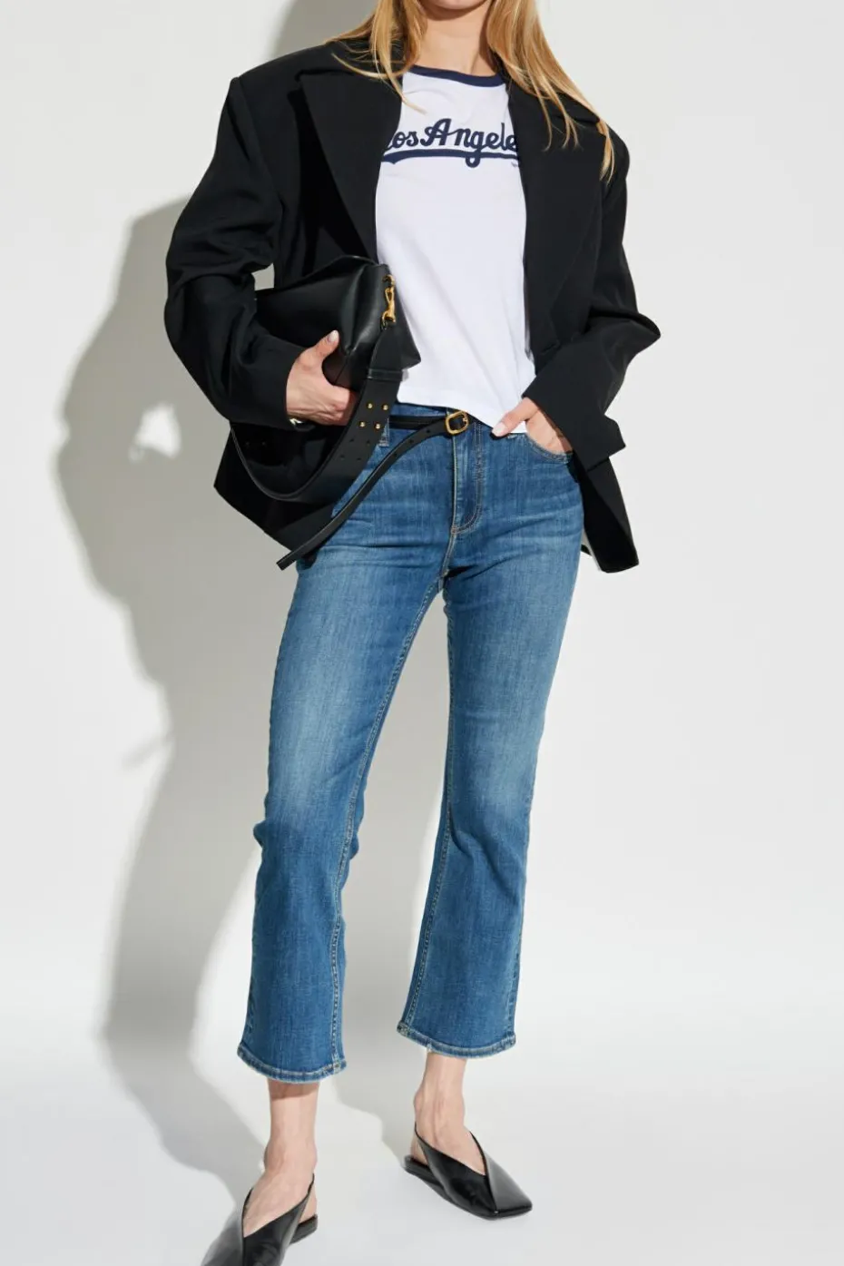 Rag & Bone NIEBIESKI Jeansy `The Peyton`