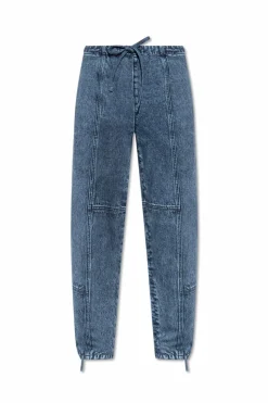Rag & Bone NIEBIESKI Spodnie `Miramar`
