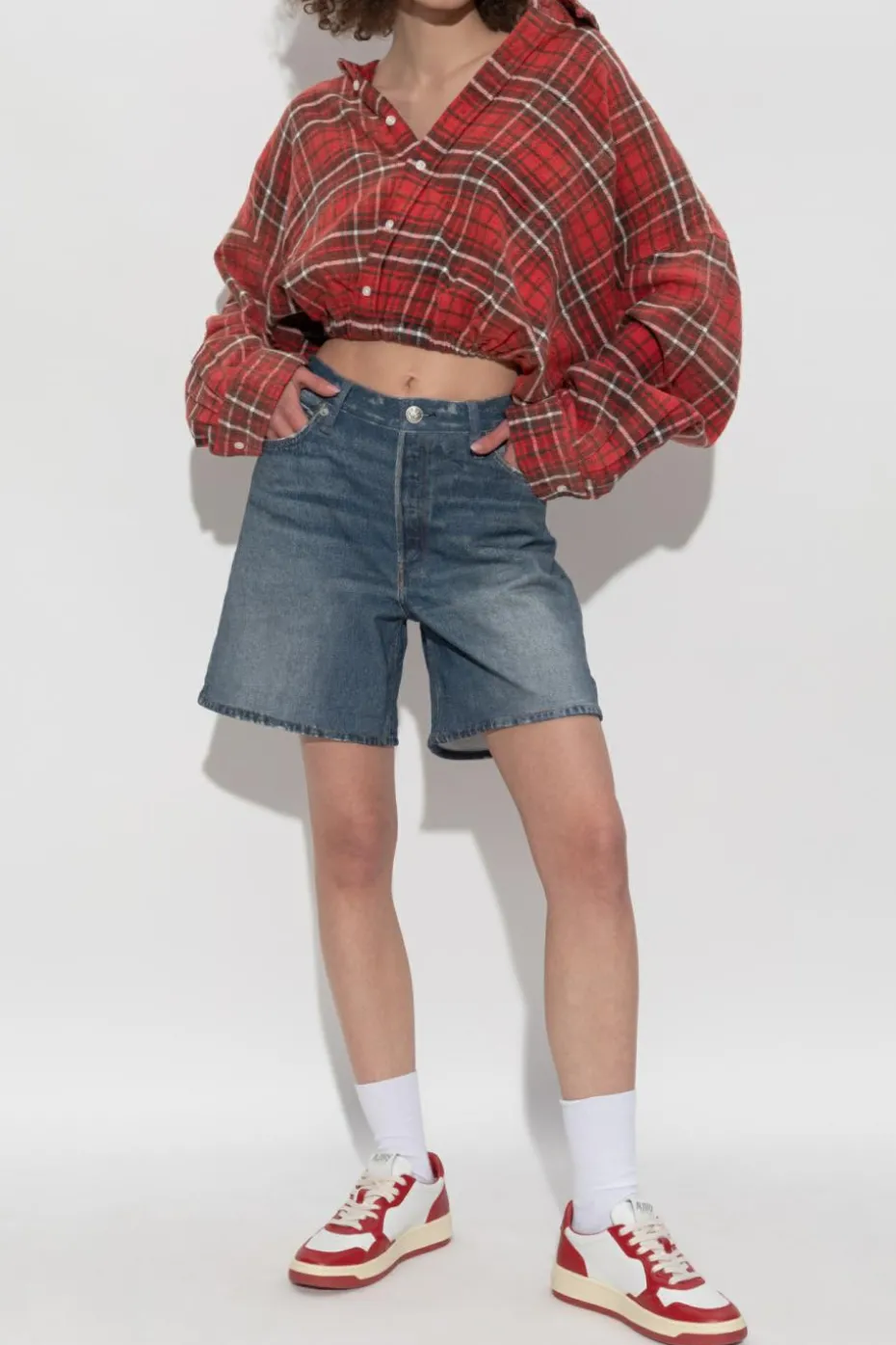 Rag & Bone NIEBIESKI Szorty `Cosmos`