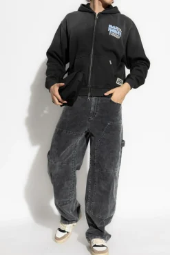 Represent CZARNY Bluza z kapturem