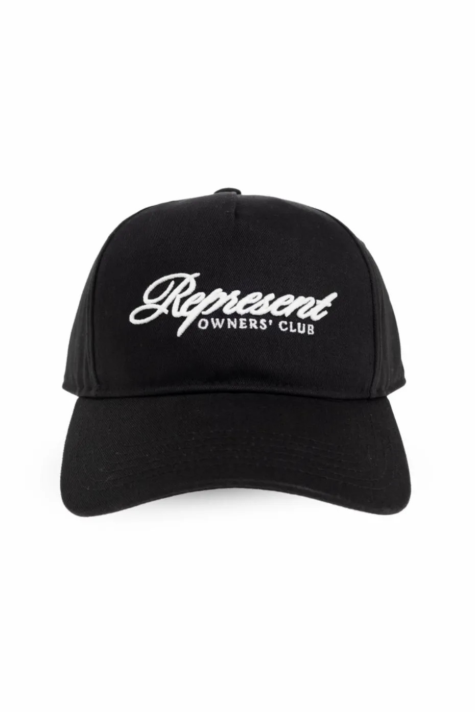 Represent CZARNY Czapka z daszkiem