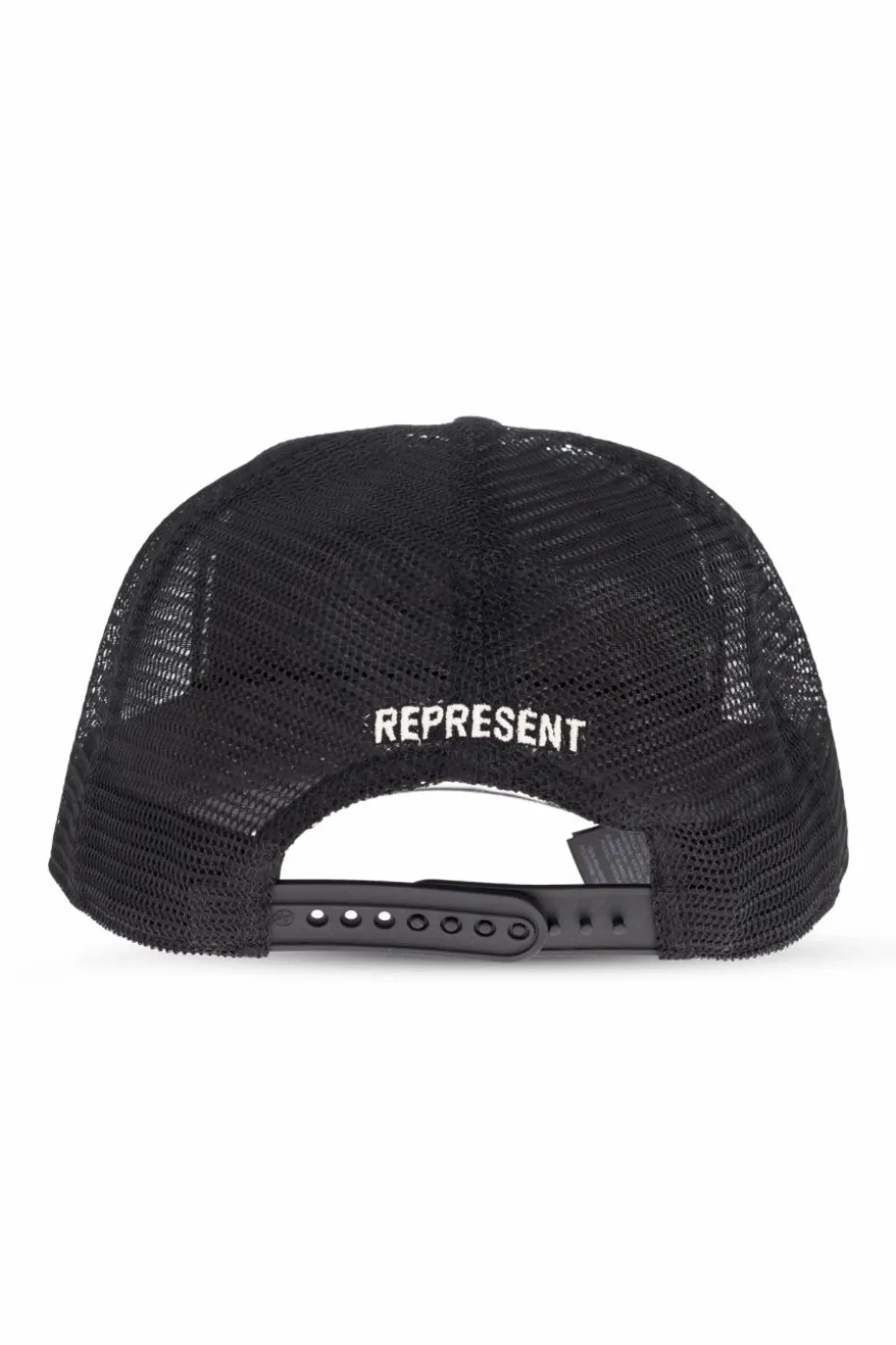 Represent CZARNY Czapka z daszkiem