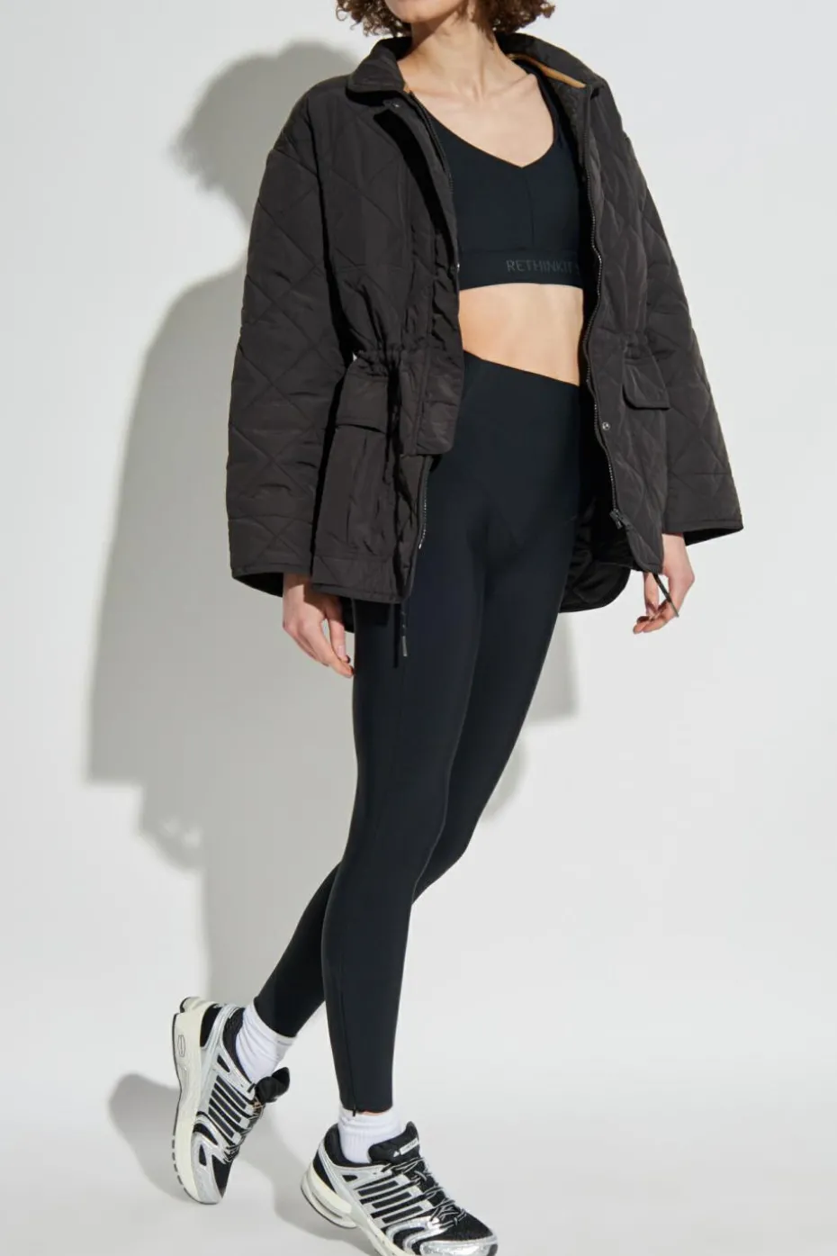 Rethinkit Studios CZARNY Top treningowy `Seville`
